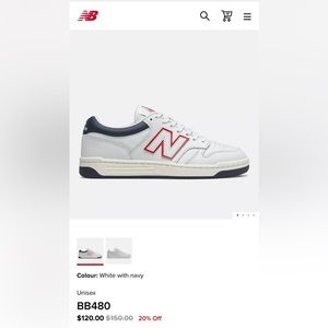 NWT NB BB480 Unisex Sneakers